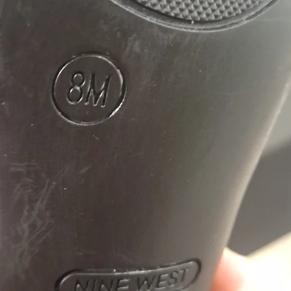 Nine West Hanken Peep Toe Sandals. 5" high- heels - Picture 9 of 9